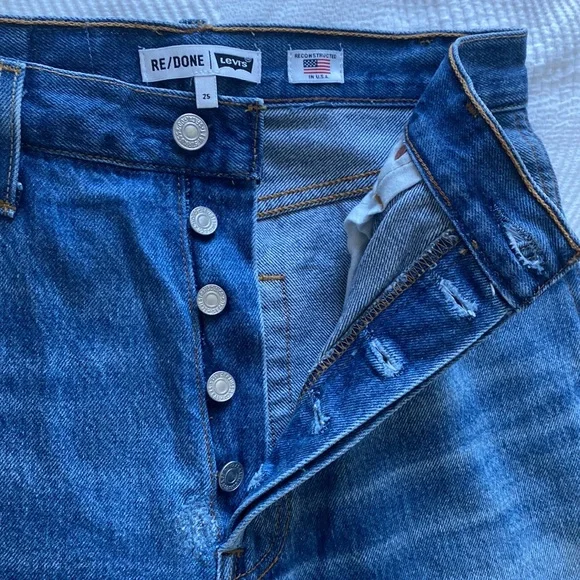 High Rise Blue Jeans - Picture 3 of 9